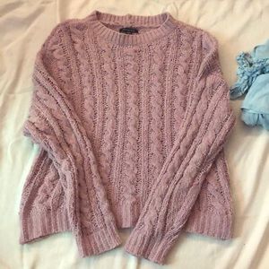 Blush pink American eagle sweater